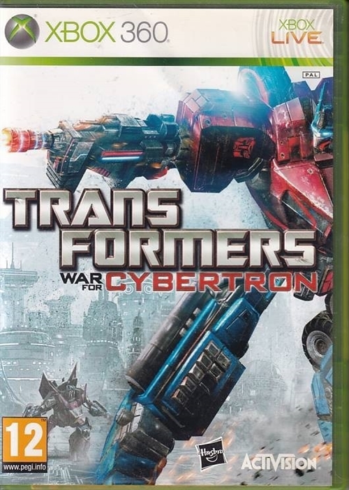 Transformers War for Cybertron - XBOX 360 (B Grade) (Genbrug)